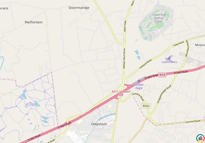 Map location of Laezonia AH
